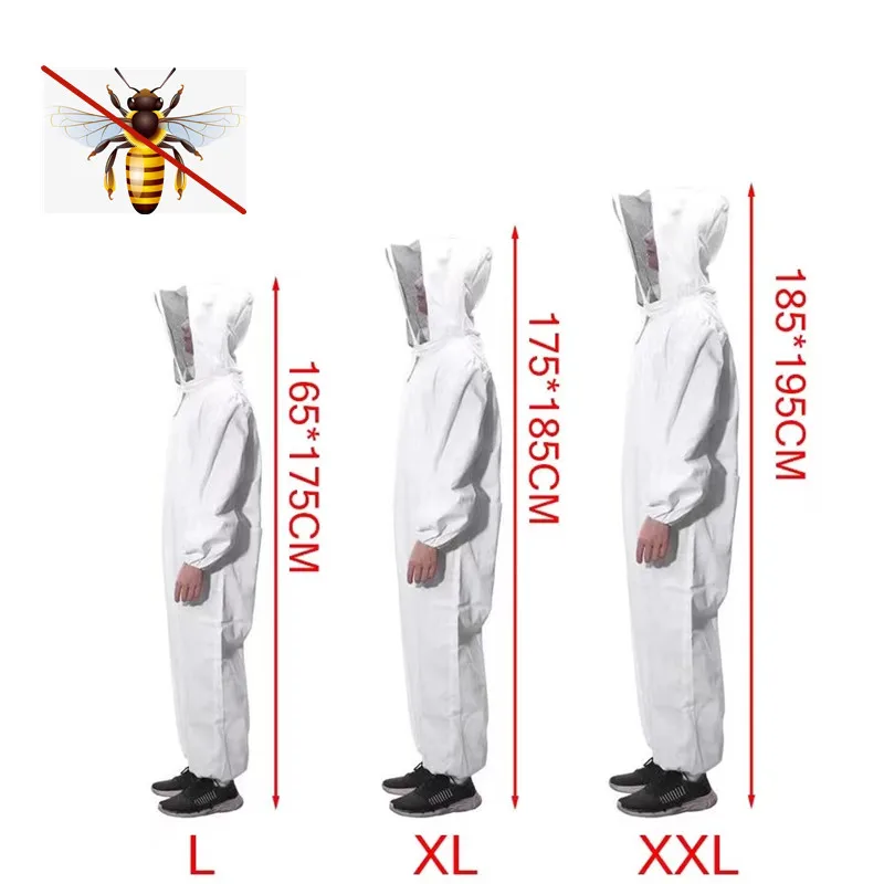 

Hat Dress All Body Equipment Full Body Beekeeping Clothing Professional Beekeepers Bee Protection Beekeeping Suit Safty Veil