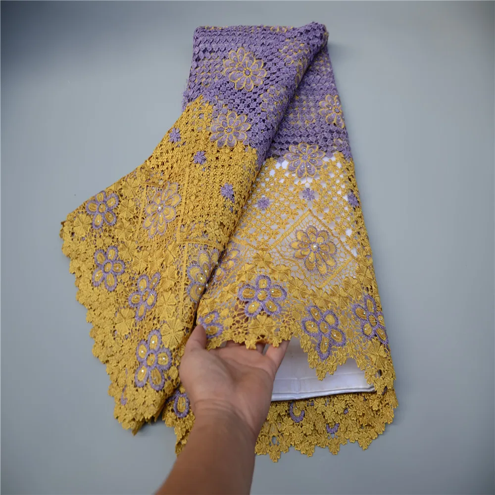Африканский шнур кружевная ткань 2022 высокое качество нигерийское женское платье