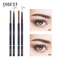qibest eyebrow pencil makeup tint eyebrow natural long lasting eyebrow pen waterproof ultra fine eye brow pencil beauty cosmetic