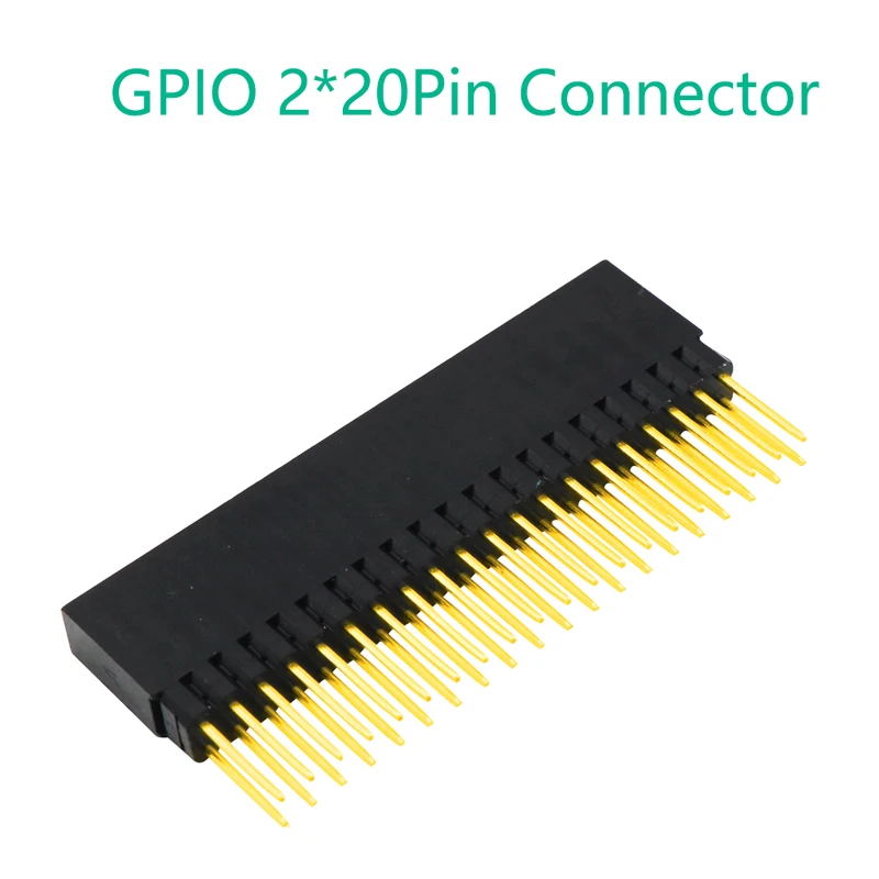 40Pin разъем GPIO 2x20-pin(40Pin) очень высокие женские укладки заголовок для Raspberry Pi A + B