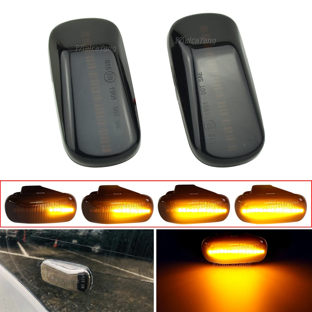 

Dynamic LED Blinker Side Marker Turn Signal Light For Honda CRV Accord Civic Jazz Stream Integra DC5 City Odyssey Acura RSX NSX