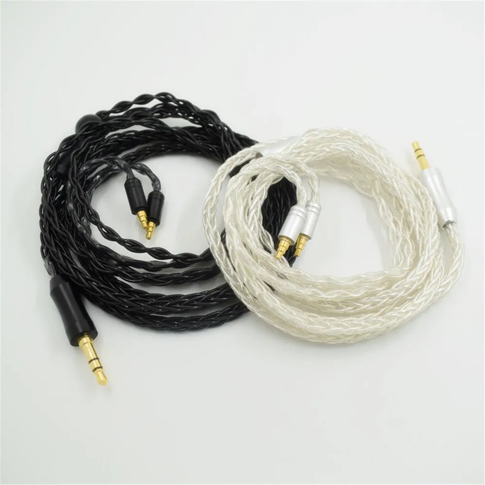 Высокая конец 8 ядерный Модернизированный кабель для Sennheiser IE40 про наушники Медь с