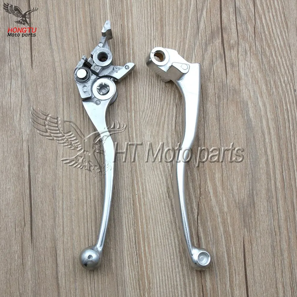 Алюминиевый Регулируемый складной выдвижной тормозной рычаг сцепления для