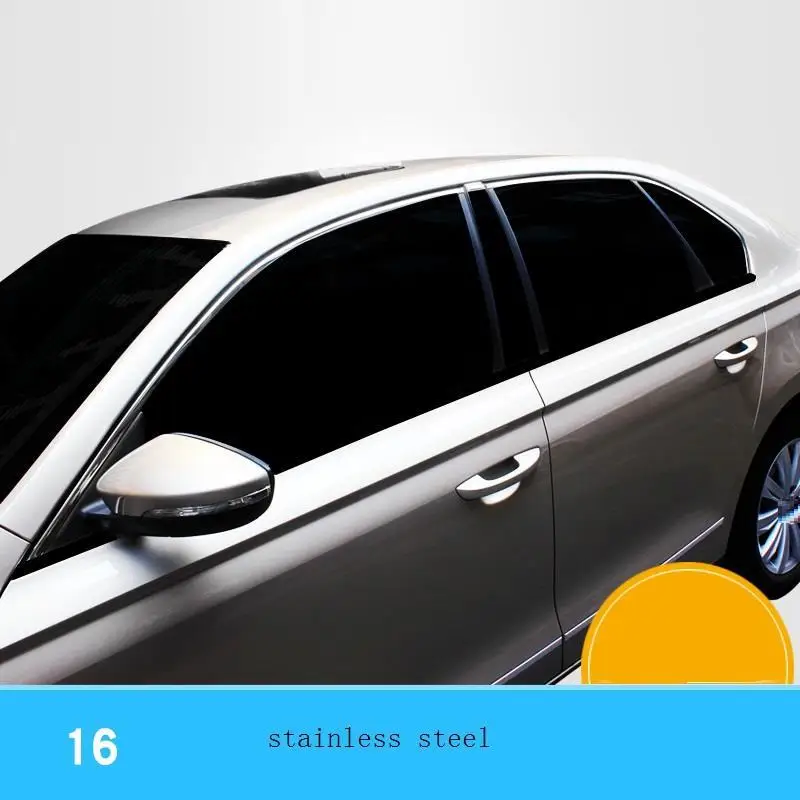 Модифицированная Автомобильная хромированная оконная задняя панель багажника