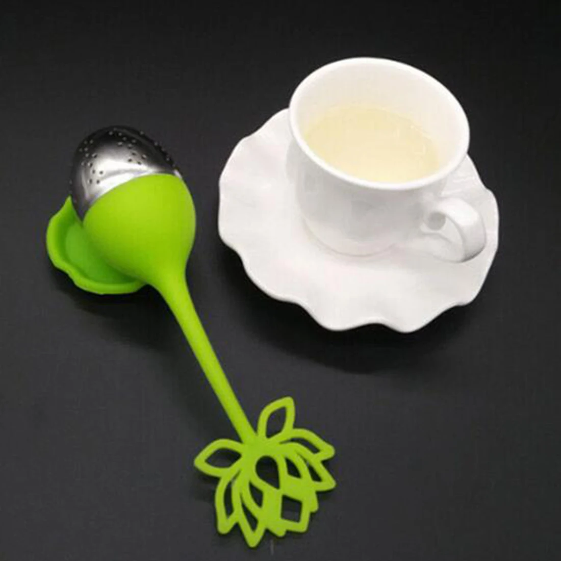 

Tea Infuser Stainless Steel Tea Ball Leaf Tea Strainer For Brewing Device Herbal Spice Filter Teaware Kitchen Accessories 1pcs