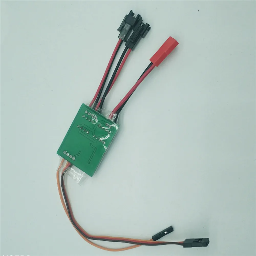 Professional 1S 2S 3S Two-way 2CH Brushed ESC BEC 5V Mixed/Independent Speed Controller for DIY Tank Car Boat RC Model