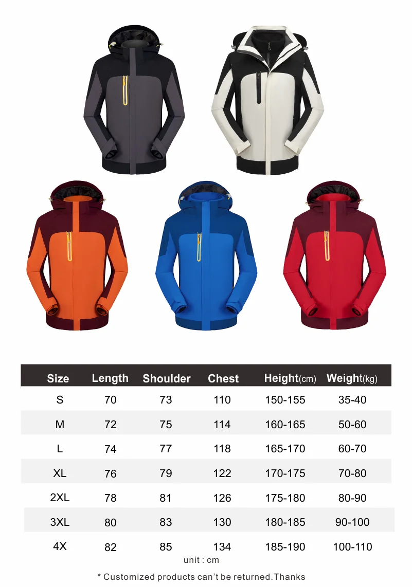 Зимняя высококачественная ветровка на заказ модная Толстовка с длинным рукавом