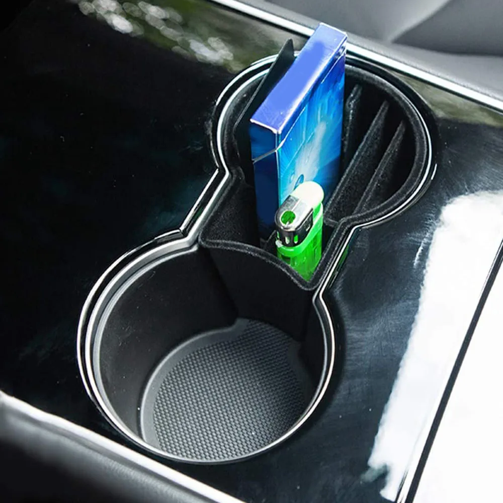 Центральный контейнер держатель чашки для Tesla модель 3 консоль центральный ящик