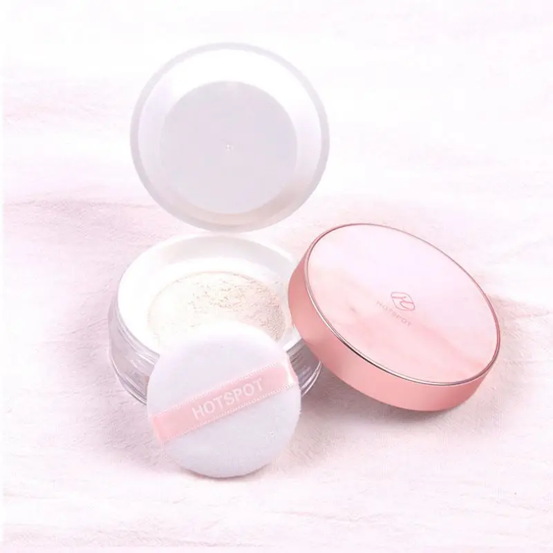 Брендовая пудра для макияжа 3 цвета стойкая рассыпчатая лица водостойкая пудры