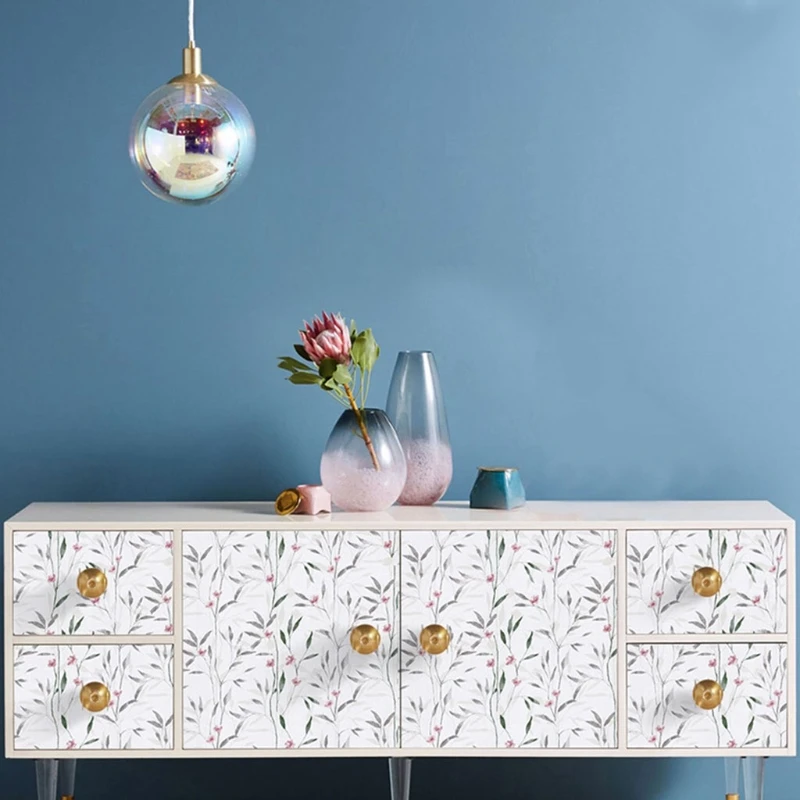 

PVC Waterproof And Moisture-Proof Warm Bedroom Garden Floral Wallpaper M17E