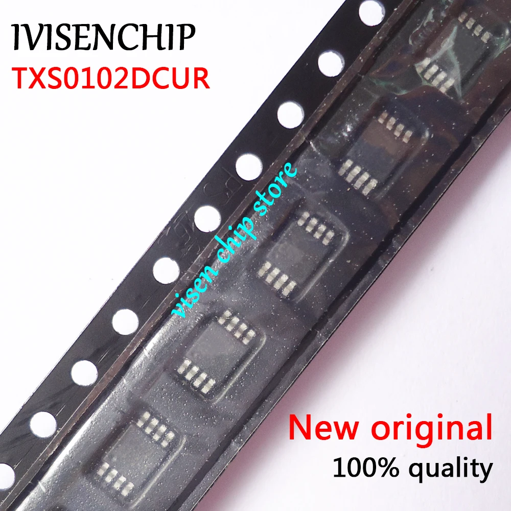 10 шт. TXS0102DCUR TXS0102DCU TXS0102 VSSOP-8