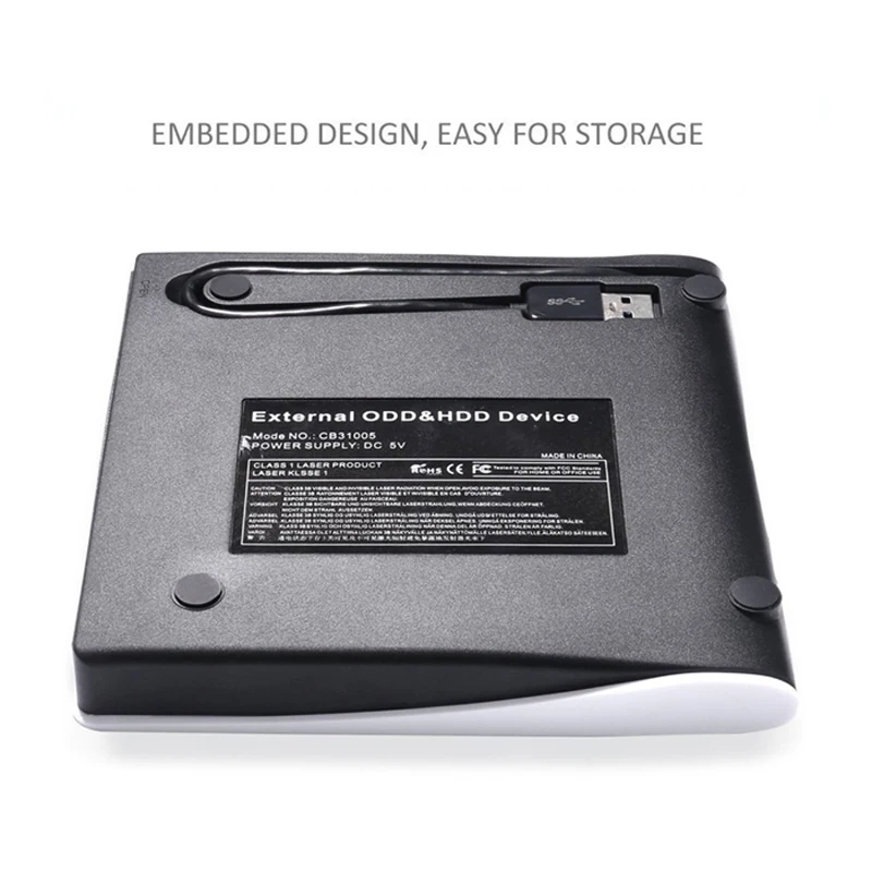 Чехол для оптического привода 9 0/9 5/12 7 мм USB 3 0 SATA внешний корпус мобильного