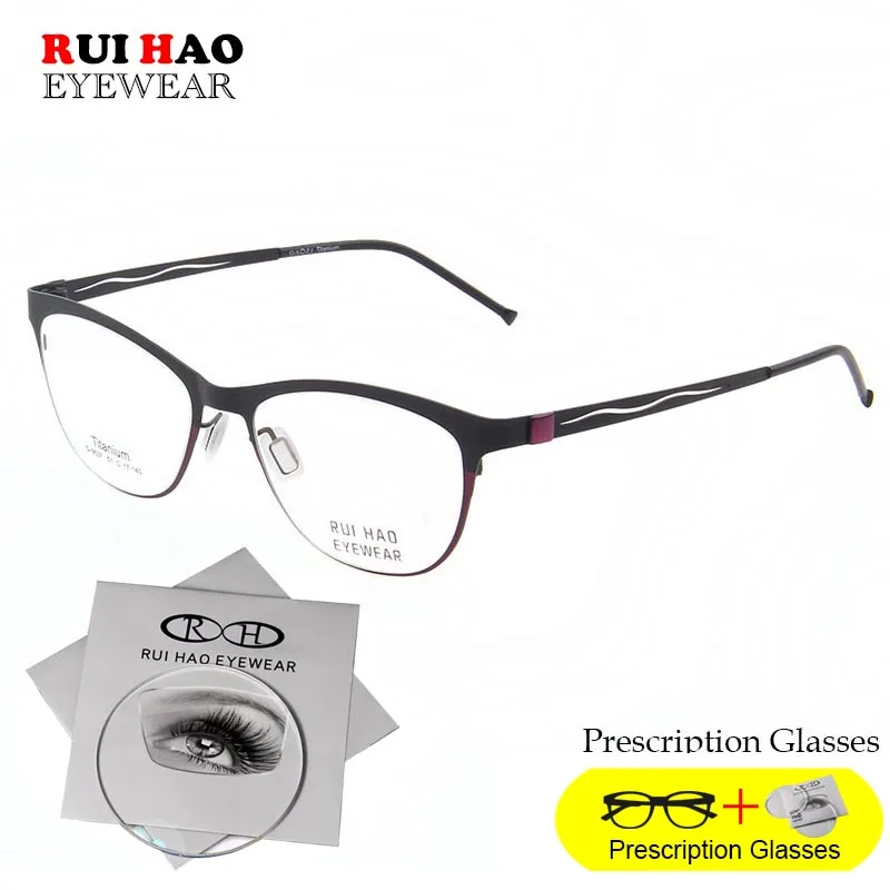 Очки по рецепту Настраиваемые оправы для очков заполняющие линзы кошачий глаз