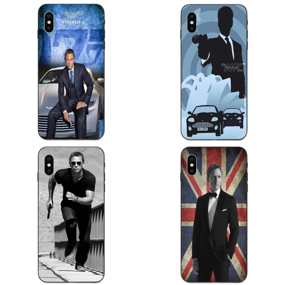 Чехол из ТПУ для мобильного телефон с изображением казино Royale 007 Джеймса Бонда