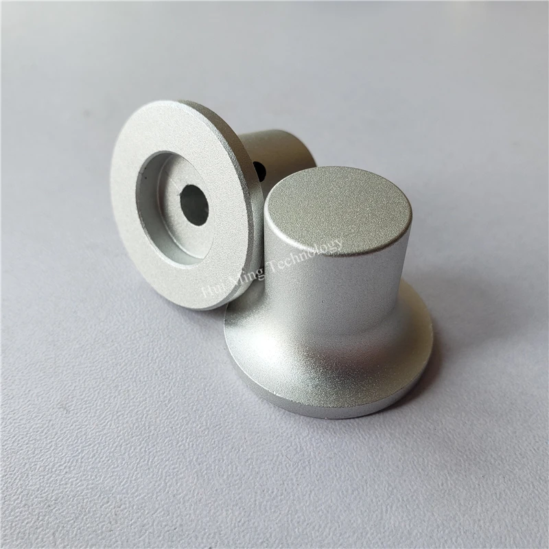 2 шт. Комплект алюминиевых креплений Ручка потенциометра кепки ступенчатые с