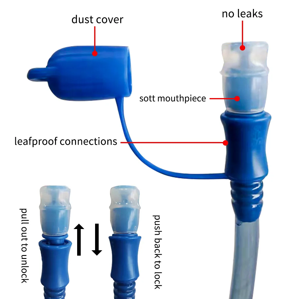 Водонепроницаемый резервуар 2 л герметичный в стиле милитари мешок для хранения