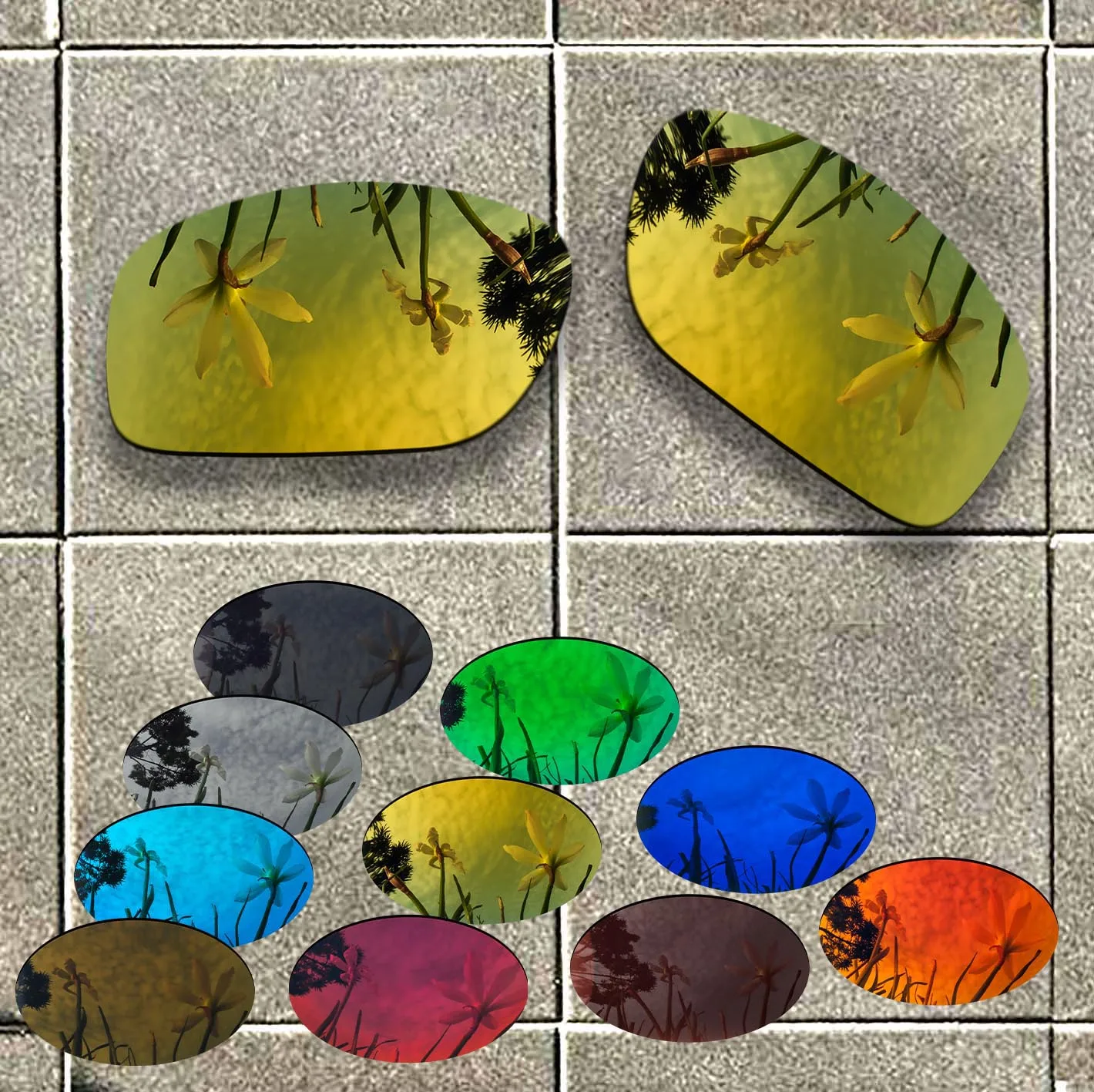 

Polarized Sunglasses Replacement Lens for-Oakley Valve 2014 Frame 100% UV Protection Good Fitness - Many Choices