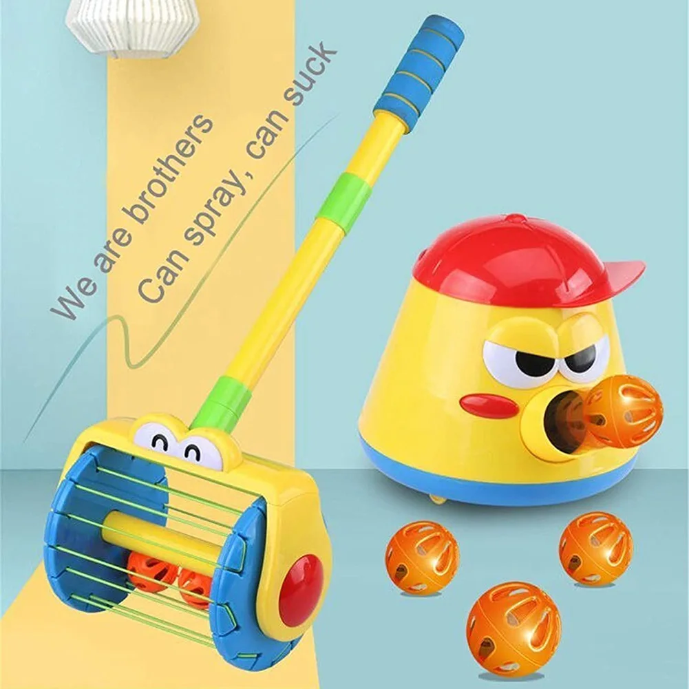 Electric Push Walker and Whirl Ball Launchers Walker Set Baby Vacuum Cleaner Toy M09