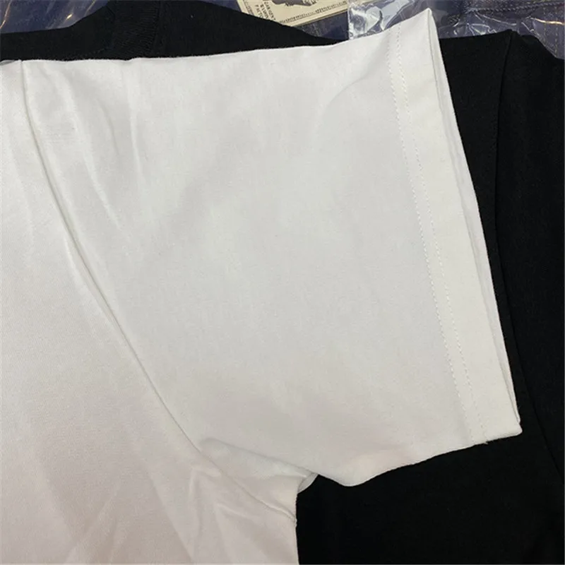 

2021FW KAPITAL Blue Dye Smiley Cashew Flower Printing T-shirt Men Women 1:1 Best Quality High Street Casual KAPITAL Tops Tee