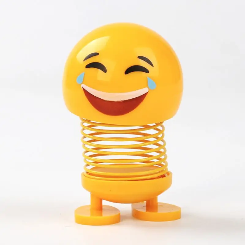 Милая Весенняя игрушка качающаяся Голова Украшения для кукол автомобиль качели