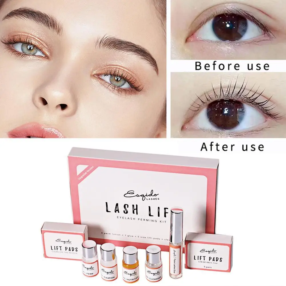 1 Set Eyelash Curly Perm Kit Lash Lift Kit Lifiting Eyelash Eyelash Enhancer Eyelash Lifting Kit Lash Perm Eye Makeup Tool images - 6