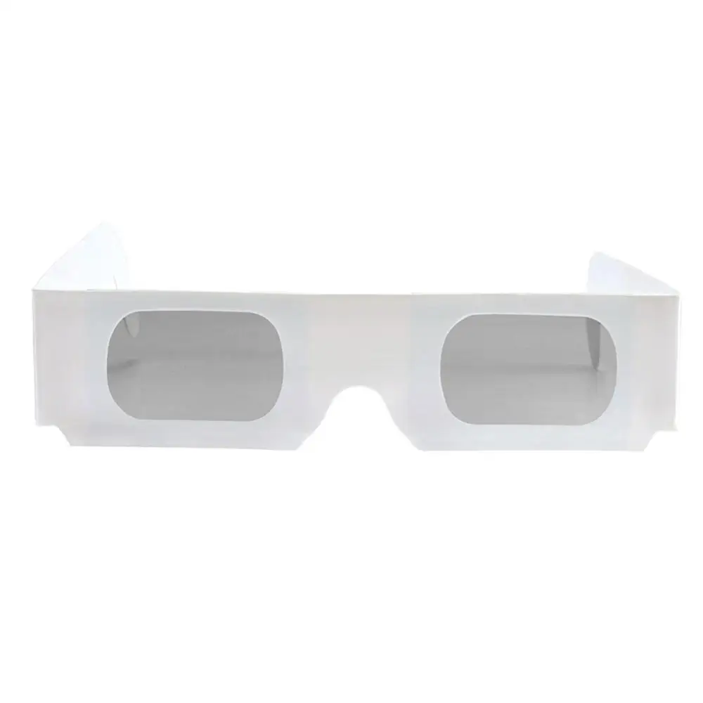 

Chromadepth 3D Paper Glasses Set of 10pcs,Cardboard 3D Full-Frame Chroma Depth Glasses for Books,Magazines&Schools Education