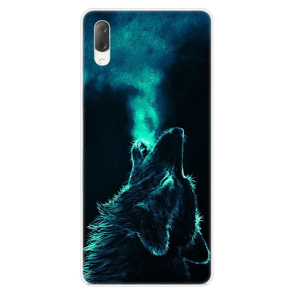 005 Животных "Волк" модная жесткий чехол для Sony Xperia L1 L2 L3 X XA XA1 XA2 XA3 ультра 10 плюс E5 XZ XZ1 XZ2 компактный XZ3 XZ5 2 20 крышка - Цвет: 005