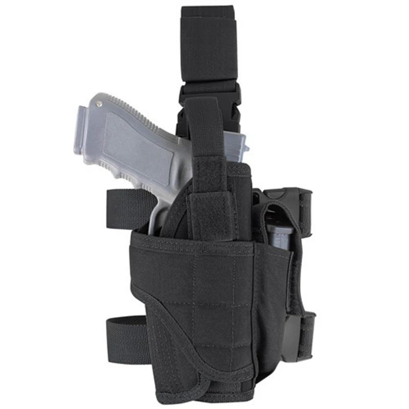 Tactical Hunting Gun Holster for Glock Beretta Sig Airsoft Combat Universal Left Right Drop Leg Thigh Adjustable | Спорт и