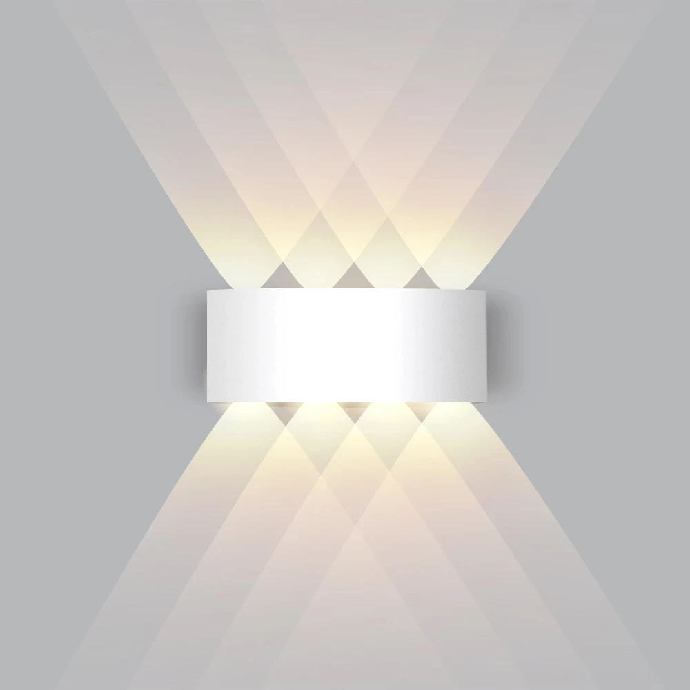 

6 Вт 8 Вт Светодиодный Уличный настенный светильник балкон настенный светильник проход Творческий двор современный минималистский Спальня Гостиная светодиодный уличный светильник