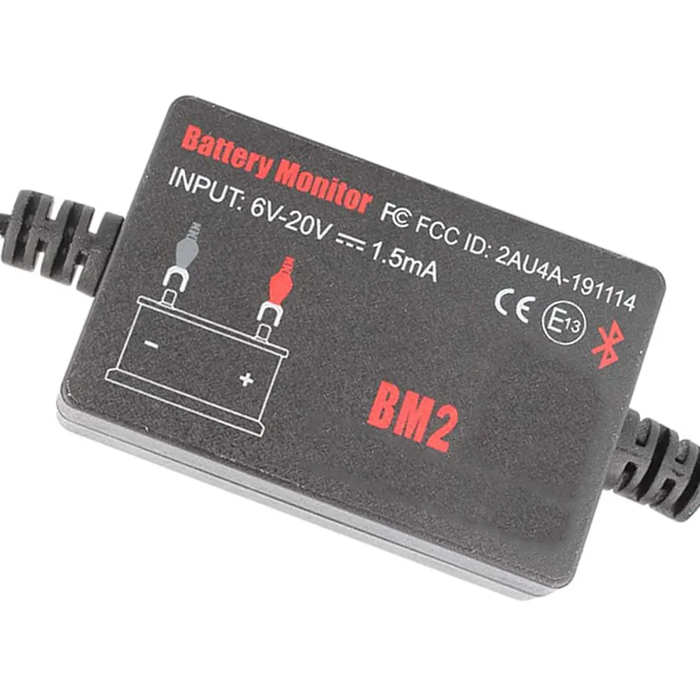 

Auto Car Battery Tester 12V Digital Battery Alternator Analyzer Cranking Charging System Test Scan Diagnostic Tool Black Display