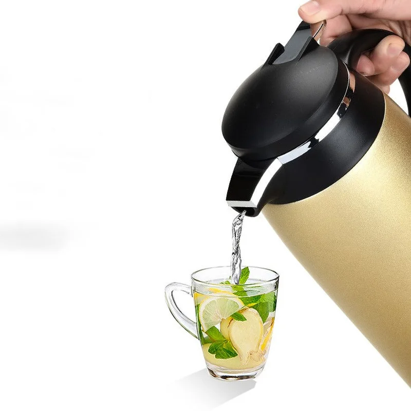 Бытовой термос большой емкости Термос со стеклянным вкладышем бутылка вакуумный