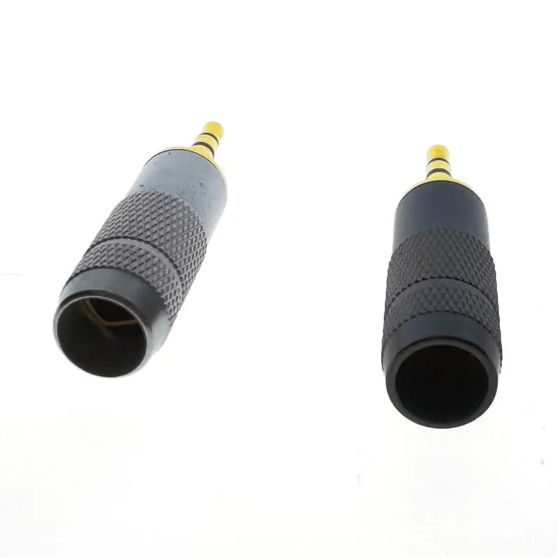 1 шт. Лидер продаж новинка 2 5 высококачественный позолоченный стерео 3-полюсный