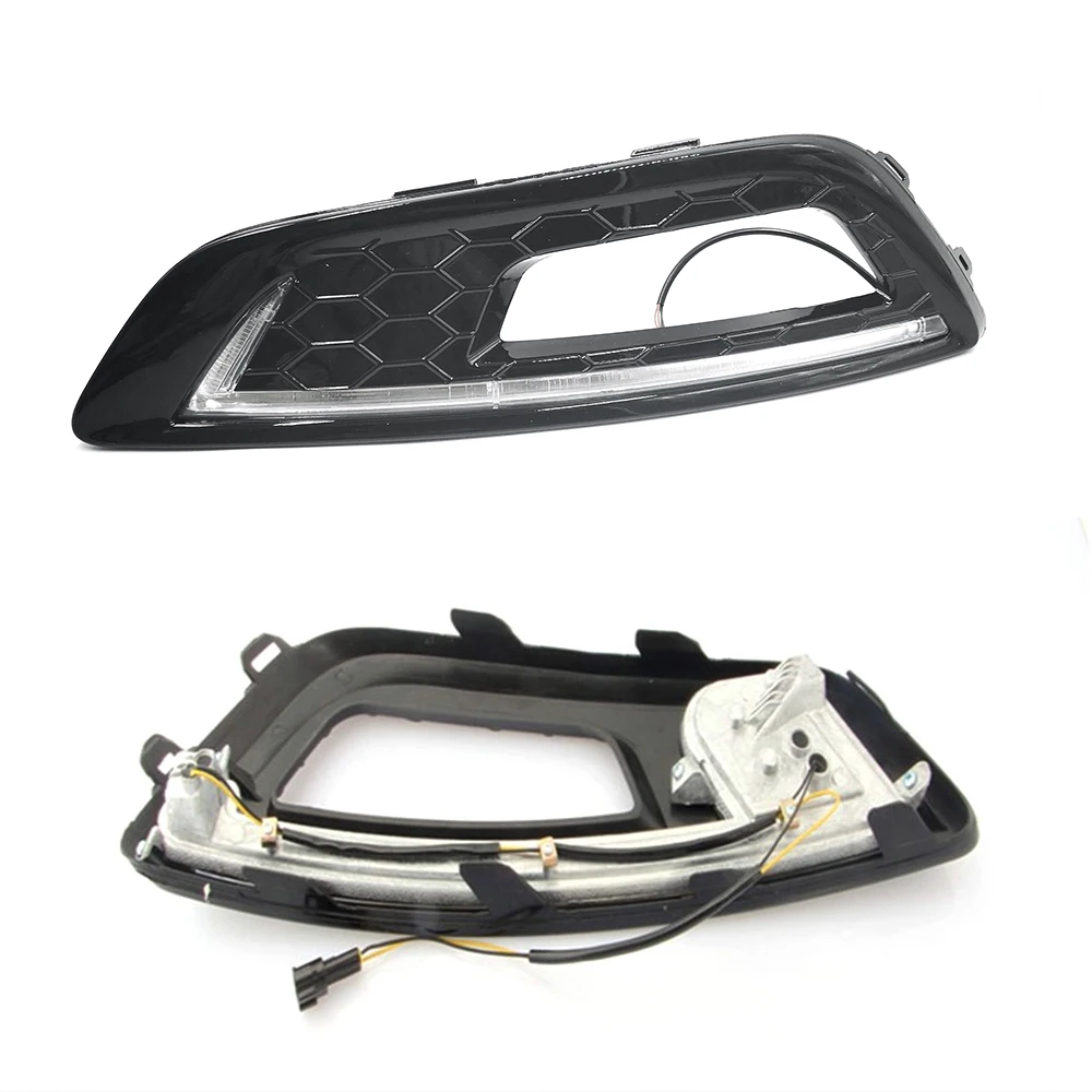 CSCSNL 2Pcs car styling For Ford Focus 4 2015 2016 2017 2018 LED DRL Daytime Running Lights Daylight Fog light waterproof |