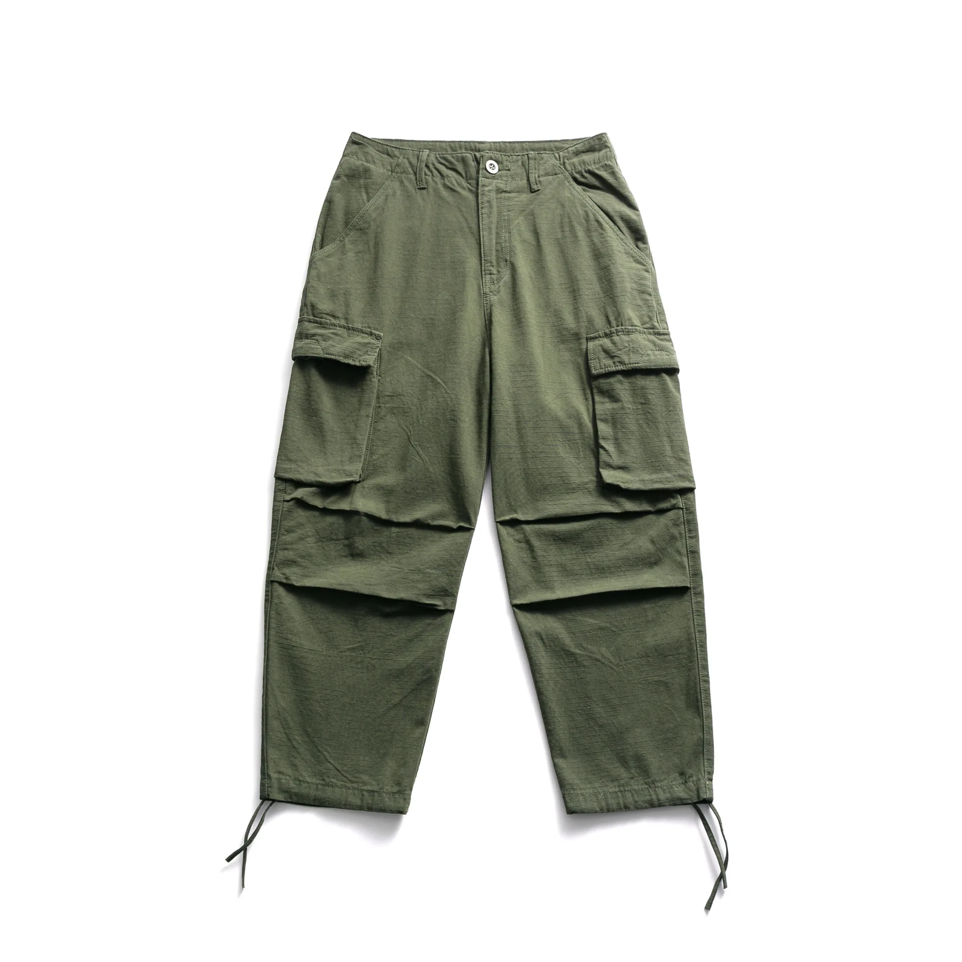 Брюки карго мужские свободные с большими карманами повседневные полноразмерные