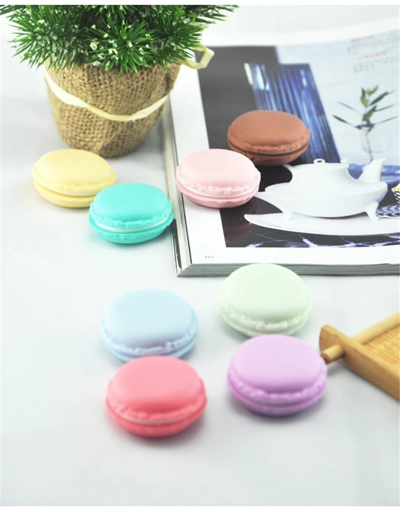 50шт оптом. 4см пластиковый бокс для ювелирных изделий коробок подарков