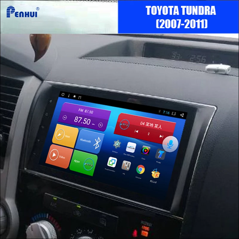 

Car DVD For Toyota TUNDRA/Sequia (2007-2011) WithCar Radio Multimedia Video Player Navigation GPS Android 10.0 Double Din