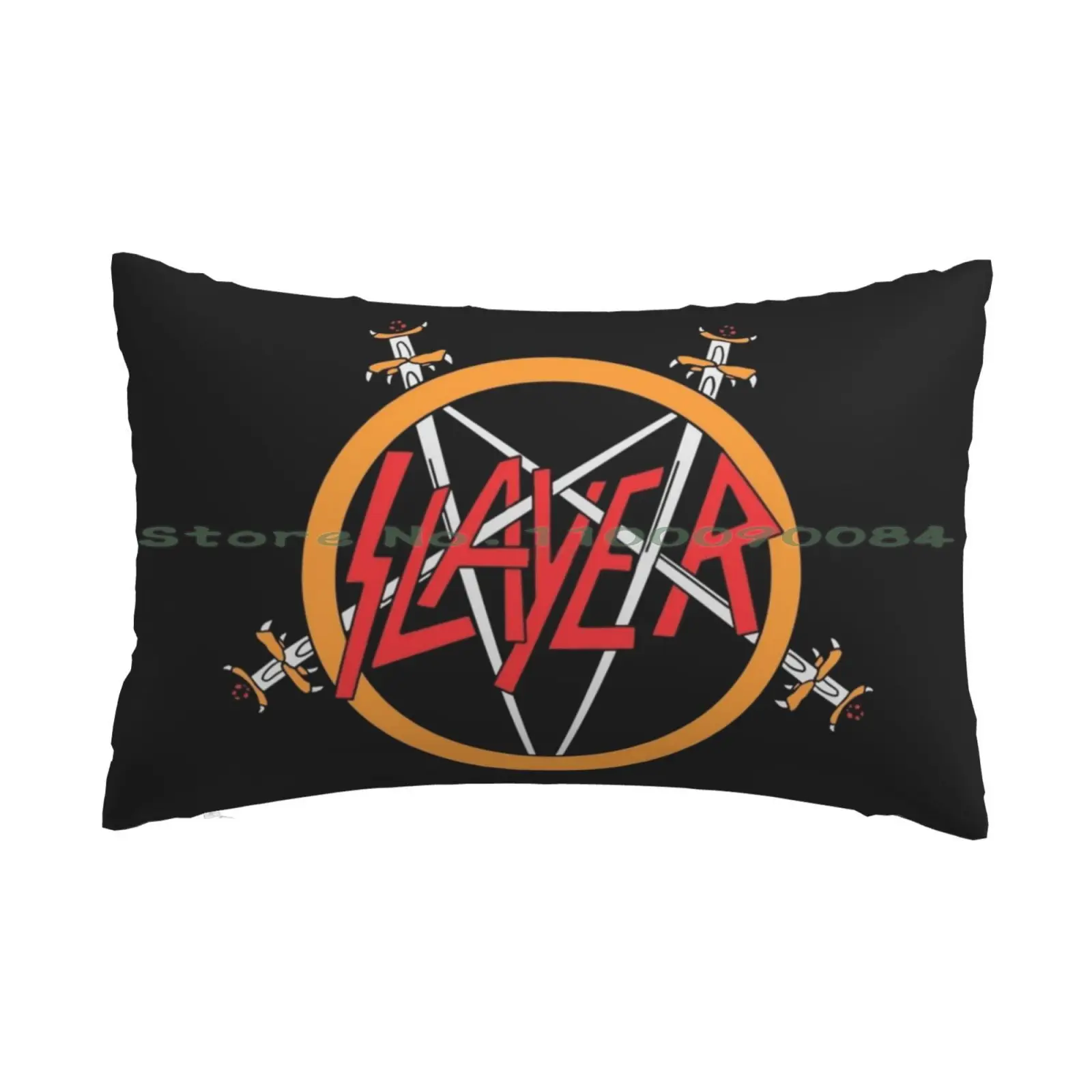 

Чехол для подушки 20x30 50*75, длинная прямоугольная подземная лента из тяжелого металла, для дивана, спальни, музыки, подземного жанра