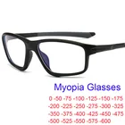 Модная оправа для очков для близорукости с защитой от сисветильник, мужские трендовые спортивные очки, оптические готовые очки для близорукости