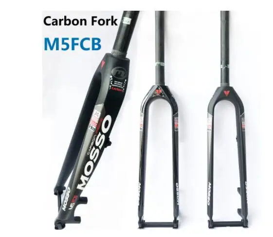 Mosso Carbon M5FCB Ультралегкая Велосипедная вилка 26 27 5 29er Fork велосипедная подвеска
