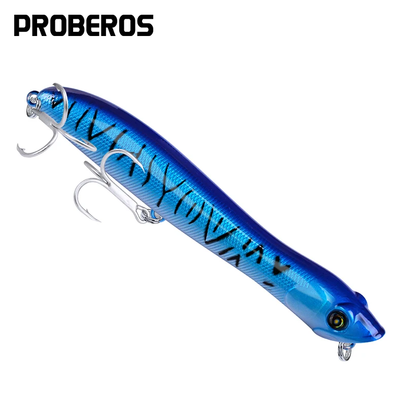 PROBEROS Popper рыболовная приманка 12 5 см 19 г плавающая пластиковая жесткая Topwater
