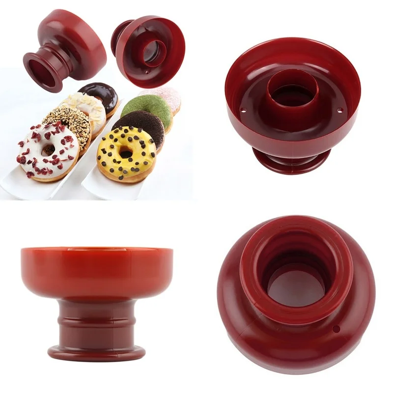 1pc Random Color Doughnut Donut Maker Cutter Mold Desserts Sweet Food Bakery DIY Baking Cookie Cake Mould Kitchen Dessert Tool | Дом и сад