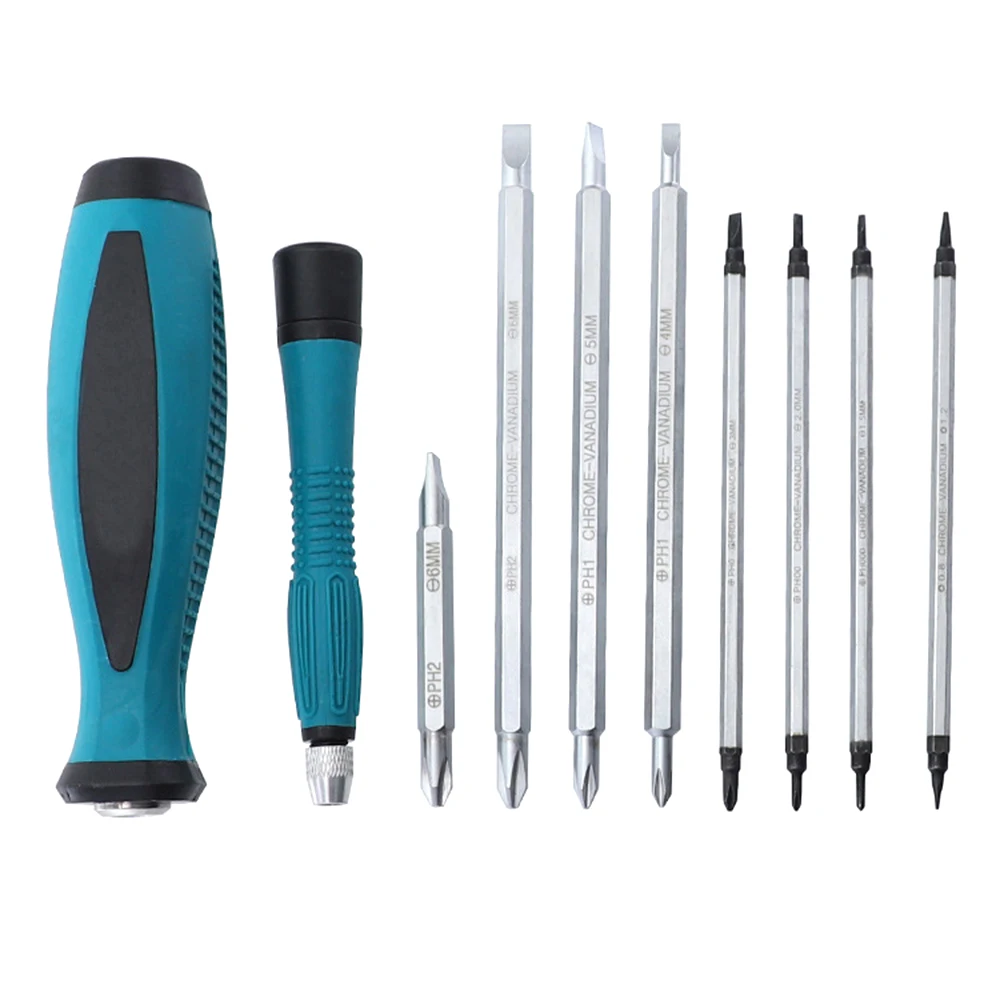 

10pcs Hand Tool Set Electricians Screwdriver Kit Fully Insulated High Voltage Multi Screw Head Type Crowbar Disassemble Tool