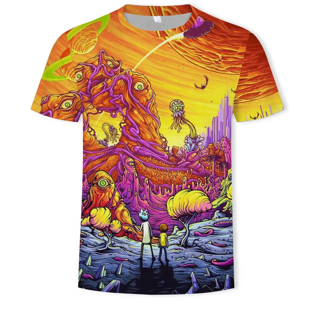 

Anime Harajuku 2021 New Men's T-shirt Male Anime Theme Top Anime 3DT Shirt Summer Fashion Boy's Clothing Large Size Streetwear