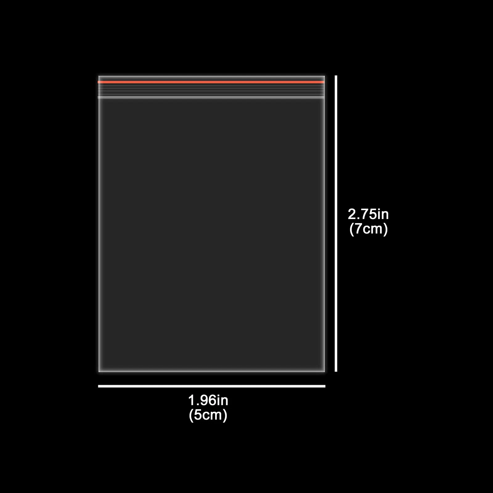 

PE Transparent Ziplock Bag For Refrigerator Food Preservation 100pcs Airtight Bag Article Self Seal Clear Vacuum Fresh Bag