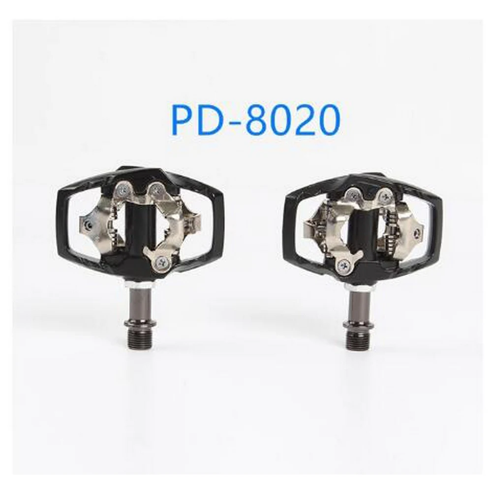 pd m8000 m8020 self locking spd pedals mtb components using for bicycle racing mountain bike parts lock pedal with buckle free global shipping
