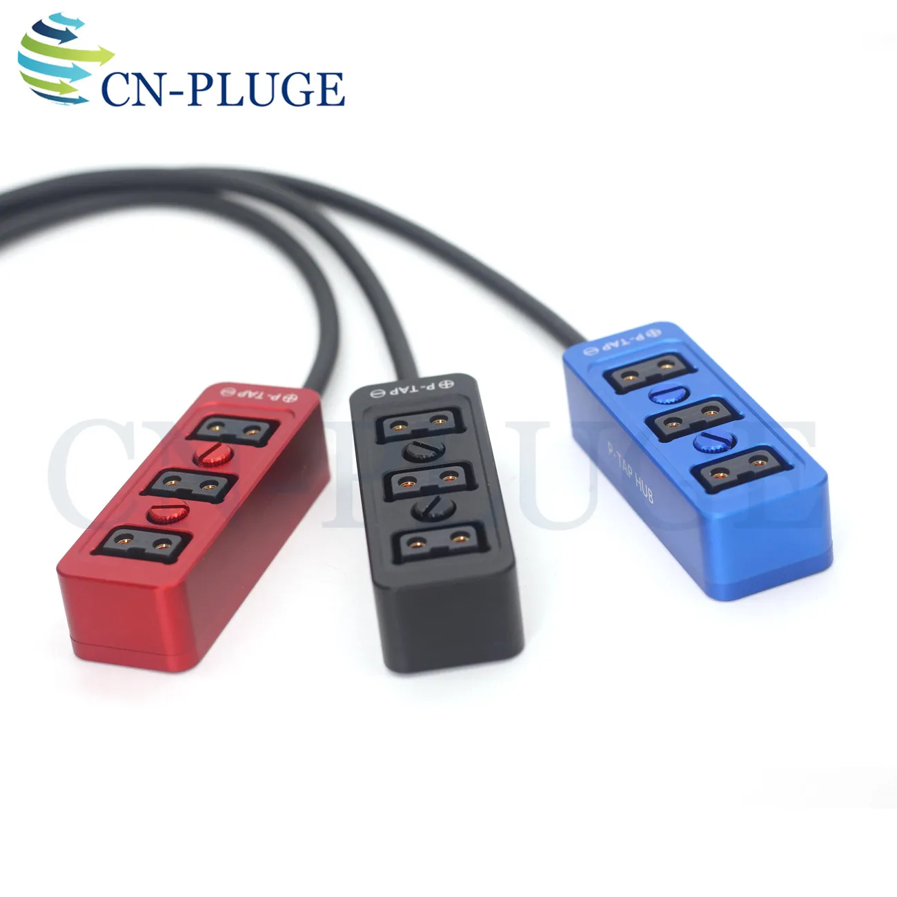 D Tap для 3 Порты и разъёмы P женский Камера блок питания компонентов DTAP Трехходовой