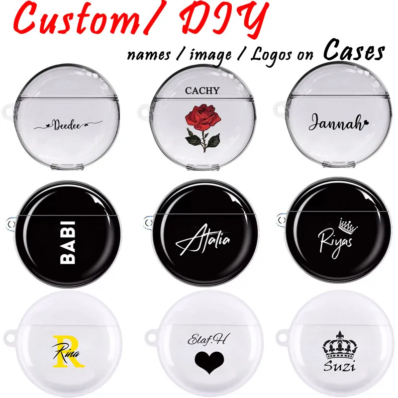 Чехол для Huawei Freebuds 3 мягкий прозрачный ТПУ с логотипом на заказ - купить по