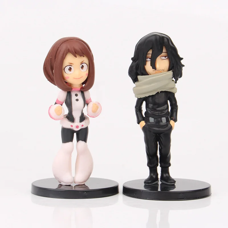 9 шт./компл. фигурка героя моя геройская академия игрушка Izuku Midoriya Shouto Todoroki Uraraka