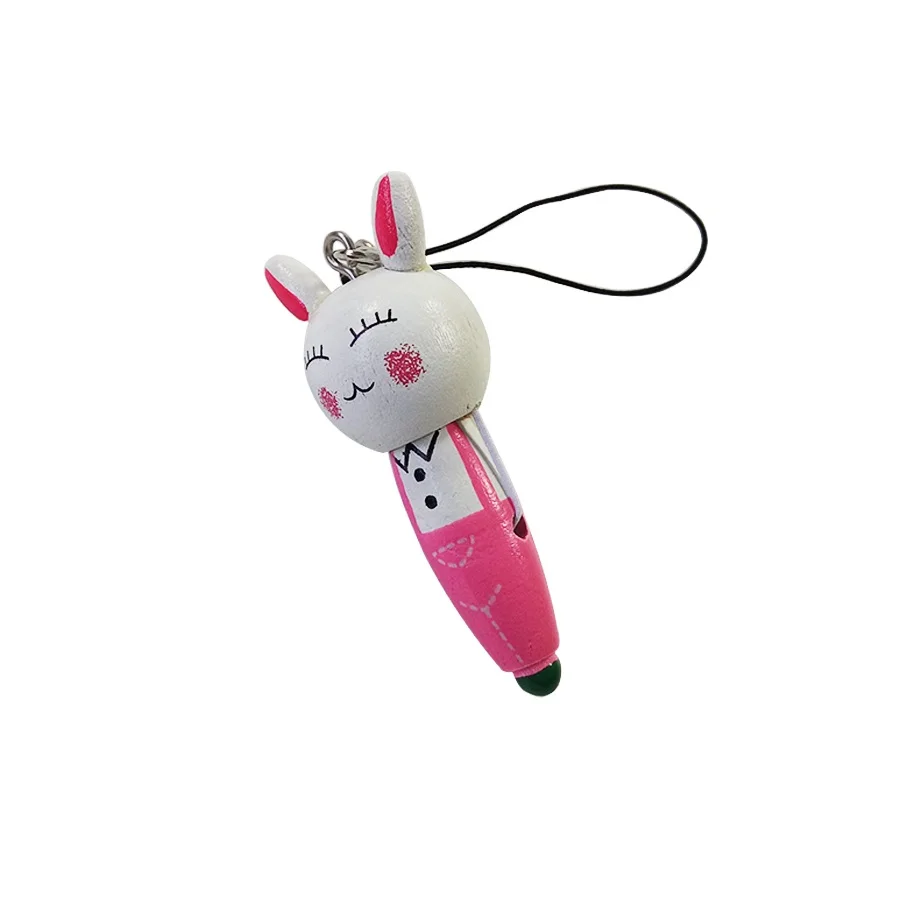 Ручка шариковая деревянная в виде животных 1 шт./лот |