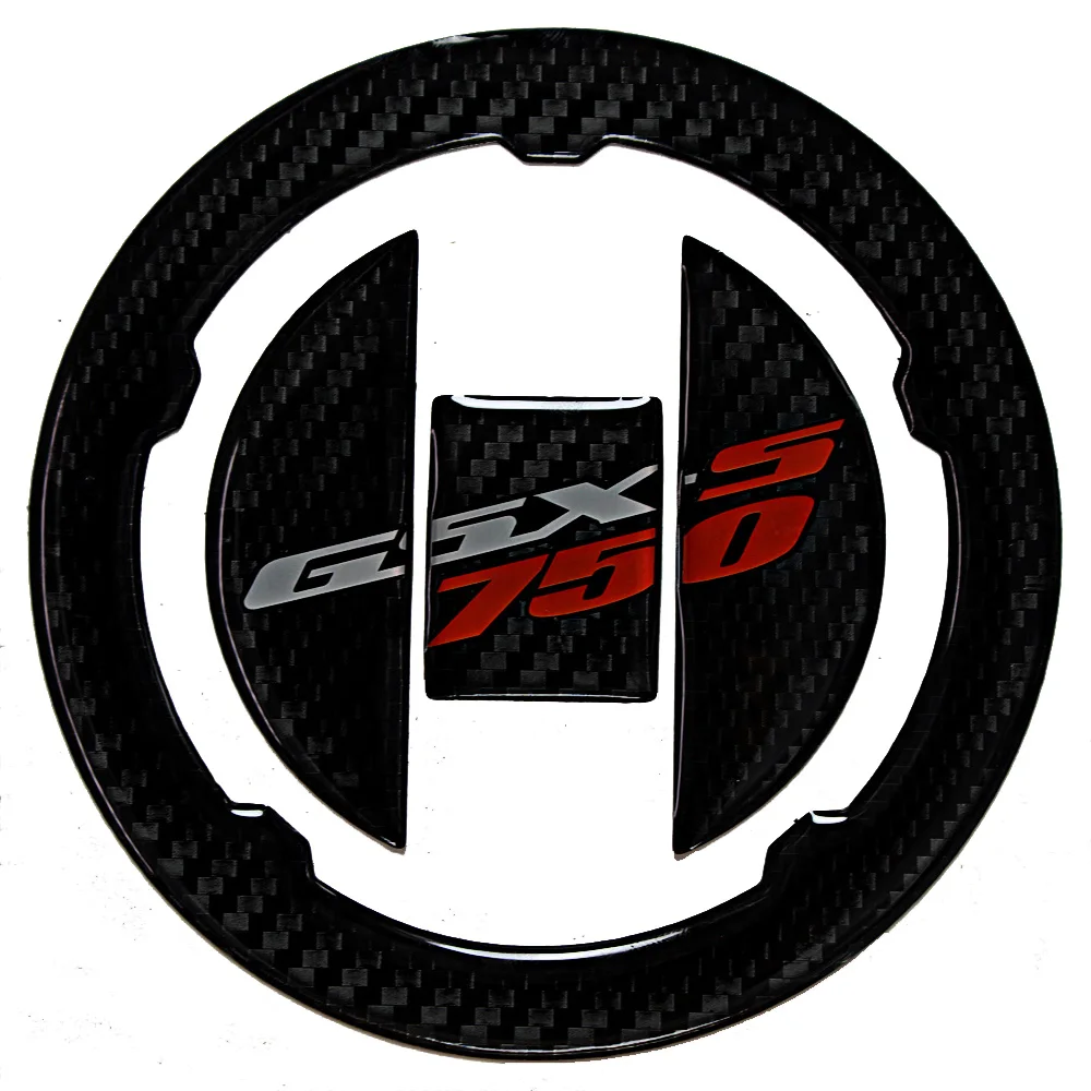 3D углеродный вид мотоциклетная газовая масляная топливная крышка наклейка из